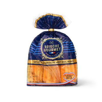 Brioche Hot Dog Buns, 12 pcs case