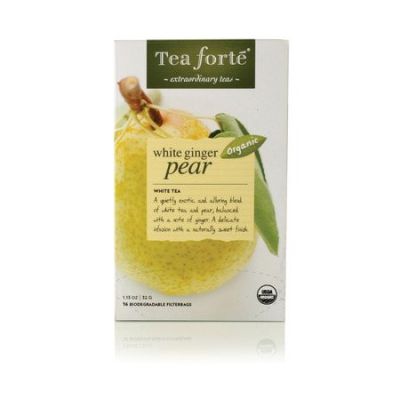 Ginger Pear White Tea, Organic